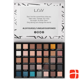 L.O.V Eyeshadow Palette Dare to Dare! multicolored