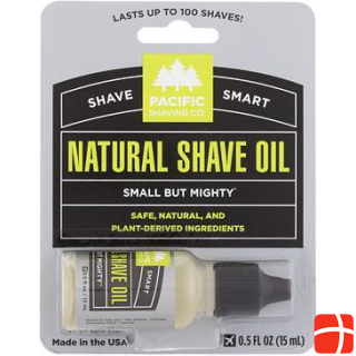 Pacific Shaving Shave Smart Natural Shave Oil, size 15 ml, shaving gel