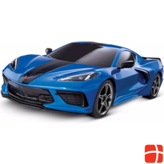 Traxxas 4Tec 3.0 Corvette C8 Electric Brushed On Road 4WD 1:10 RTR blue