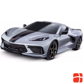 Traxxas 4Tec 3.0 Corvette C8 Electric Brushed On Road 4WD 1:10 RTR silver