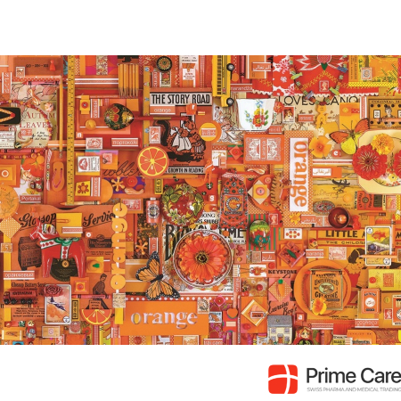 Cobble Hill puzzle 1000 parts orange