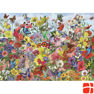 Cobble Hill puzzle 1000 pieces Butterfly Garden