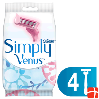 Gillette Venus Simply Venus 3 disposable razor 4-pack