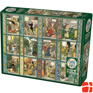 Cobble Hill puzzle 1000 pieces Jardiniere: A Gardener's Calendar