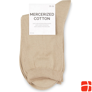 Ellen Amber Ladies Socks Mercerized Cotton 2 Pack