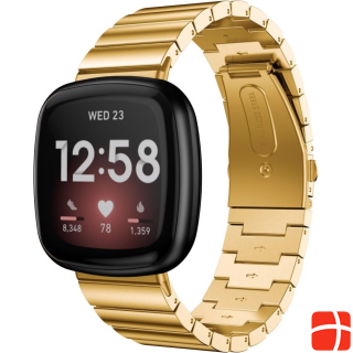 Чехол-дисконт Galaxy Watch 3 - браслет из нержавеющей стали, сетка золото
