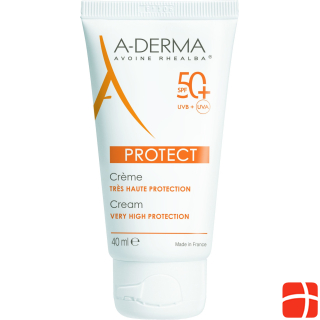 Крем A-Derma PROTECT SPF50+, размер 40 мл