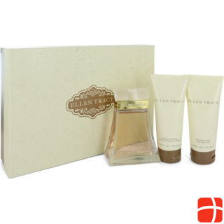 Ellen Tracy by Ellen Tracy Gift Set -- 3.4 oz Eau de Parfum Spray + 3.4 oz Body Lotion + 3.4 oz Shower Gel
