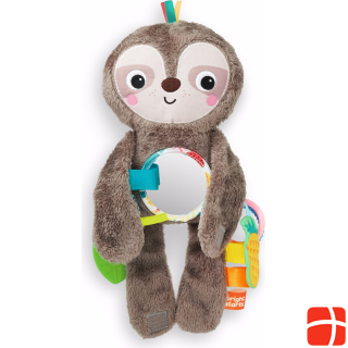 Bright Starts Slingin’ Sloth Travel Buddy™ On-the-Go Plush Attachment