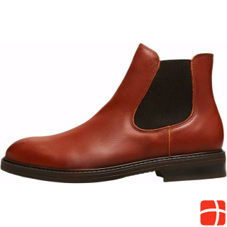 Selected Homme Leather Chelsea Boots