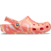 Классические мраморные сабо Crocs — 10080