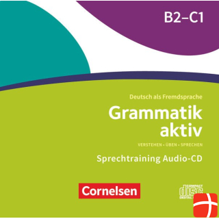  Grammatik aktiv, Deutsch als Fremdsprache, 1. Ausgabe, B2/C1, Verstehen, Üben, Sprechen, Audio-CD...