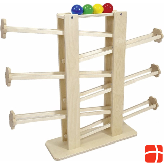 Baby Plus Wooden ball track with four balls