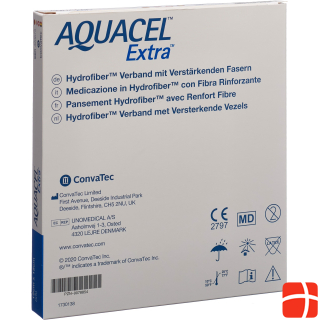 Aquacel Ag Hydrofiber dressing