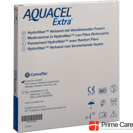 Повязка Aquacel Ag Hydrofiber