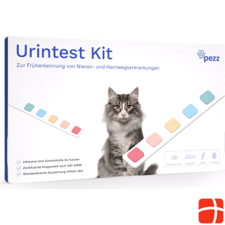 Pezz Life Urine Test Kit for Cats