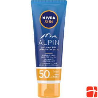Nivea Sun cream SUN Alpine SPF 50 50 ml, size suntan cream, SPF 50, 50 ml