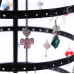 Songmics Jewellery holder for earrings, 20 x 35 cm, Black