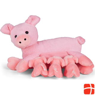 Mamanimals Cuddly toy mommy pig & babies