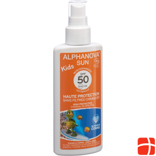Alphanova SUN Spray Kids bio SPF50 без наночастиц, размер 125 мл