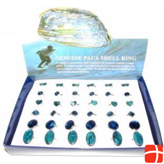 Andreani FF8302 Paua Shell Finger Ring Box