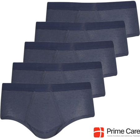 ESGE 5-pack - fine rib striped briefs with intervention