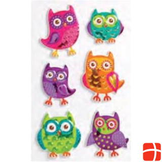 BSB-Obpacher Sticker Creative Sticker 3D Effect Owls