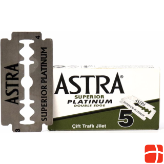 Astra Superior Double Edge Razor Blades x5