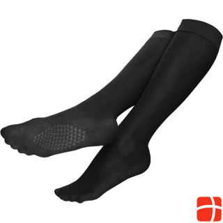 Silky Footcare Knee Socks With Non Slip Sole 2 Pair