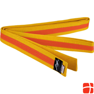 Ju-Sports Budo belt yellow/orange/yellow