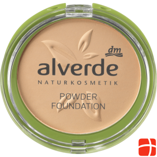 alverde Make-up Powder Foundation soft ivory 10, SPF 6