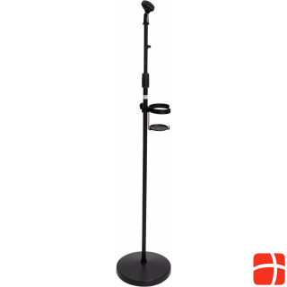 Omnitronic Set microphone stand for disinfectant, black