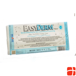 Easyderm pre-moistened wash cloth sterile