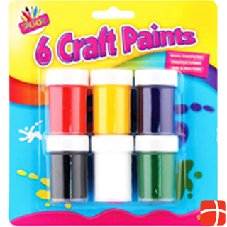 Tallon 6 Craft paint pots