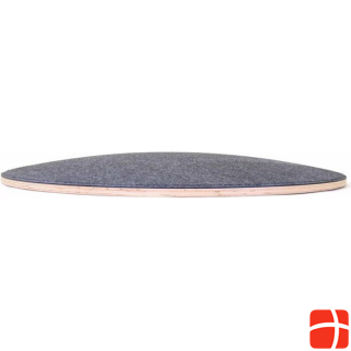 Wobbel 360 board round 70 cm Transparent with felt baby mouse