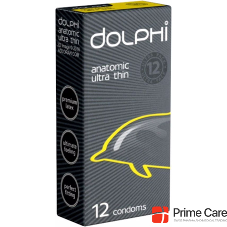 Dolphi Anatomic Ultra Thin condoms 12pcs