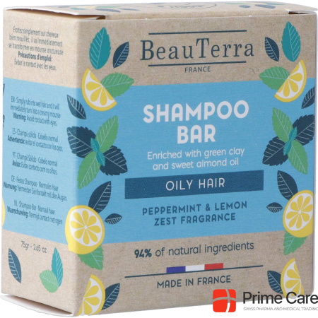 BeauTerra Shampoo Solid Oily Hair