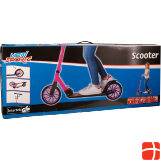 New Sports NSP Scooter Pink/Schwarz,200mm, ABEC7