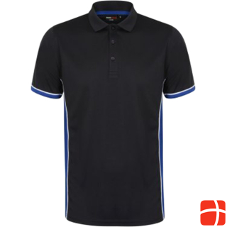 Finden & Hales Top cool short sleeve contrast polo shirt