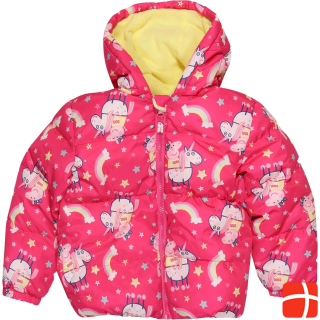 Peppa Pig Peppa On A Unicorn quilted jacket girls