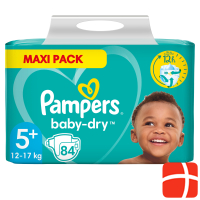 Pampers Baby-Dry size 5+, 84 diapers