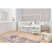 Manis-h Manis h crib NANNA with 3x Silver drawers Snow white