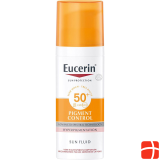 Eucerin SUN Face Pigment Control Fluid tinted Medium SPF50+, size 50 ml
