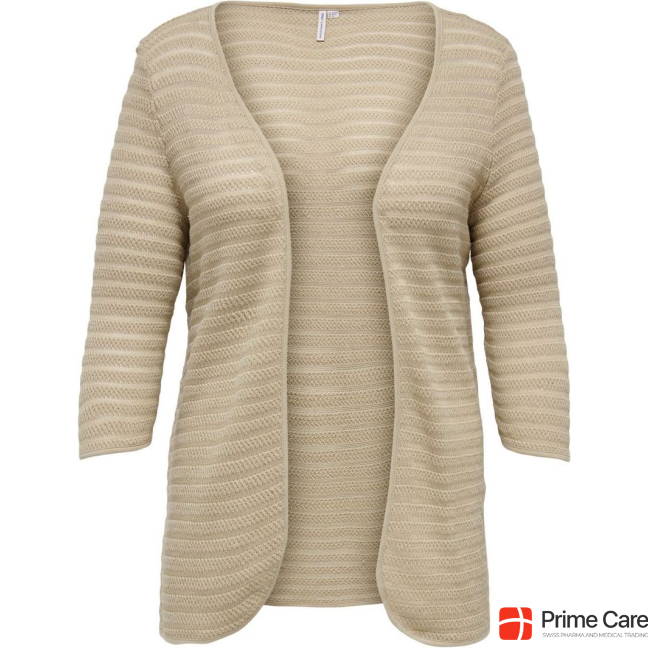 Only Curvy structure cardigan