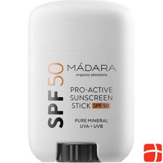 Madara Pro-Active Mineral Sunscreen Stick, size sun stick, SPF 50, 50 ml