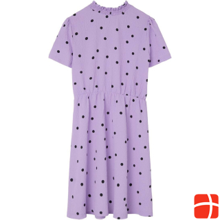 Lmtd Dotted dress with short sleeves