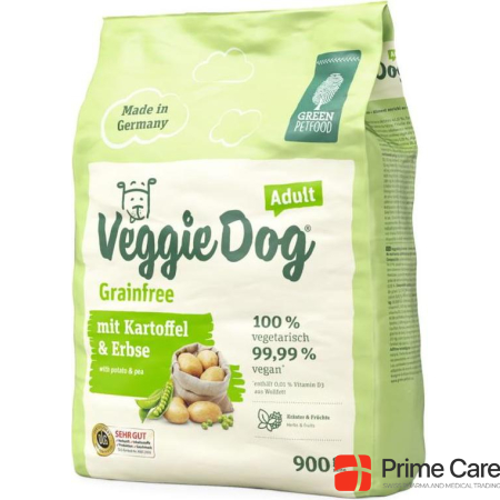 Green Petfood Veggie Dog Grainfree Adult with potato and pea