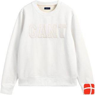 GANT Sweatshirt Casual Comfortable Fit D1. Gant Logo C-Neck Sweat - 15693