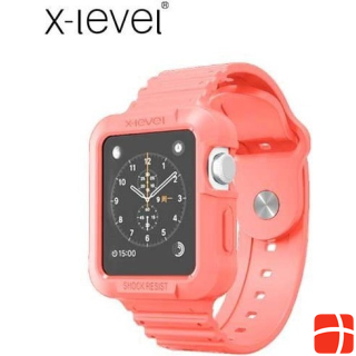 Hermex Strap Protective Cover Apple Watch 44mm / 42mm Silicone Pink Pink