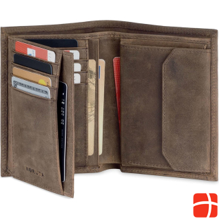 Koruta Leather wallet - Brown Vintage